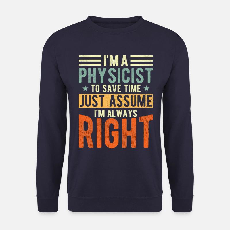 Physiker - Unisex Pullover - Navy