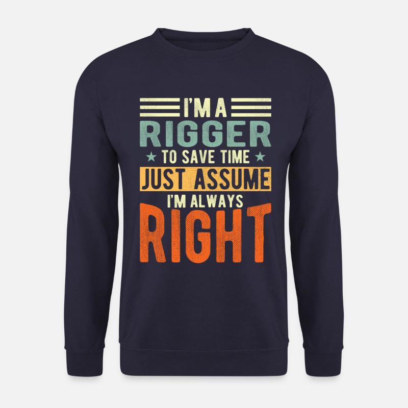 Rigger - Unisex Sweatshirt - navy