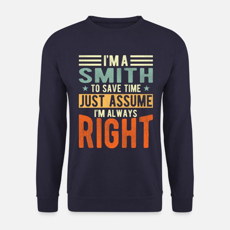 Blacksmith - Unisex Sweatshirt - navy