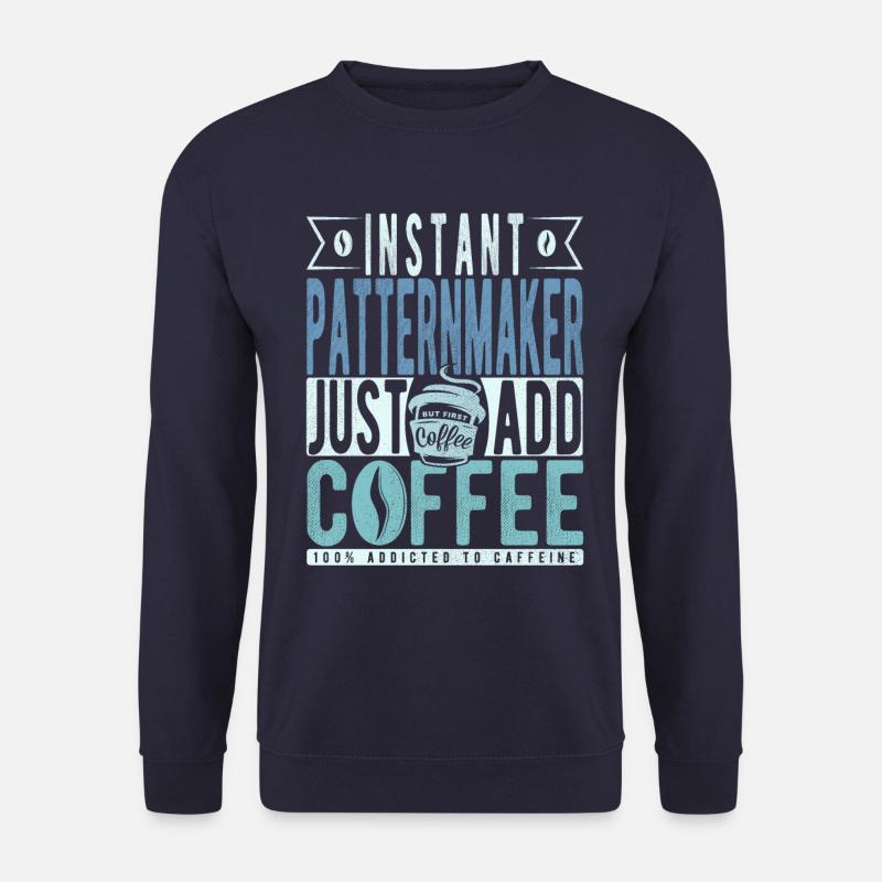 Modellbauer Kaffee Spruch - Unisex Sweatshirt - navy