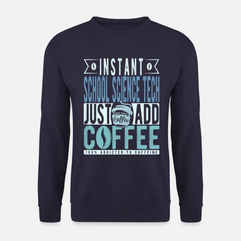 Café scientifique de l’école Café - Sweat-shirt Unisexe - marine