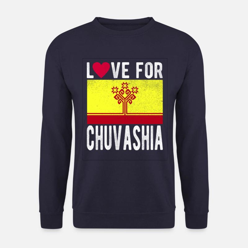 Chuvashia Souvenir - Unisex Pullover - Navy