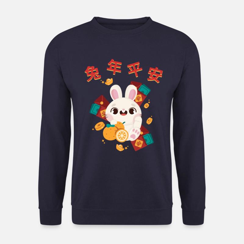Ratte Chinesisches Sternzeichen - Unisex Pullover - Navy