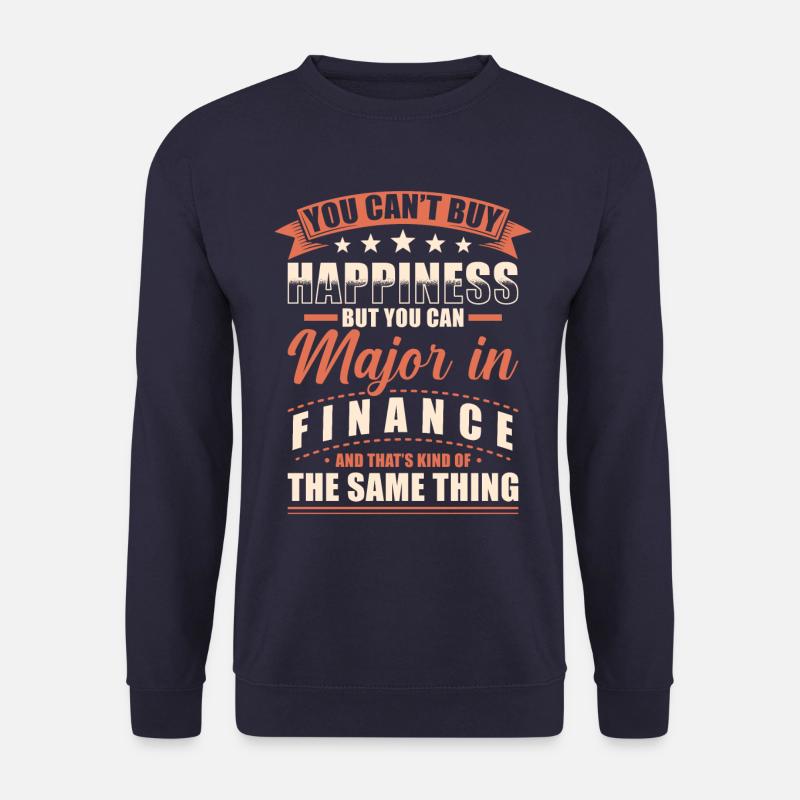 Finanzwissenschaft Abschluss - Unisex Pullover - Navy