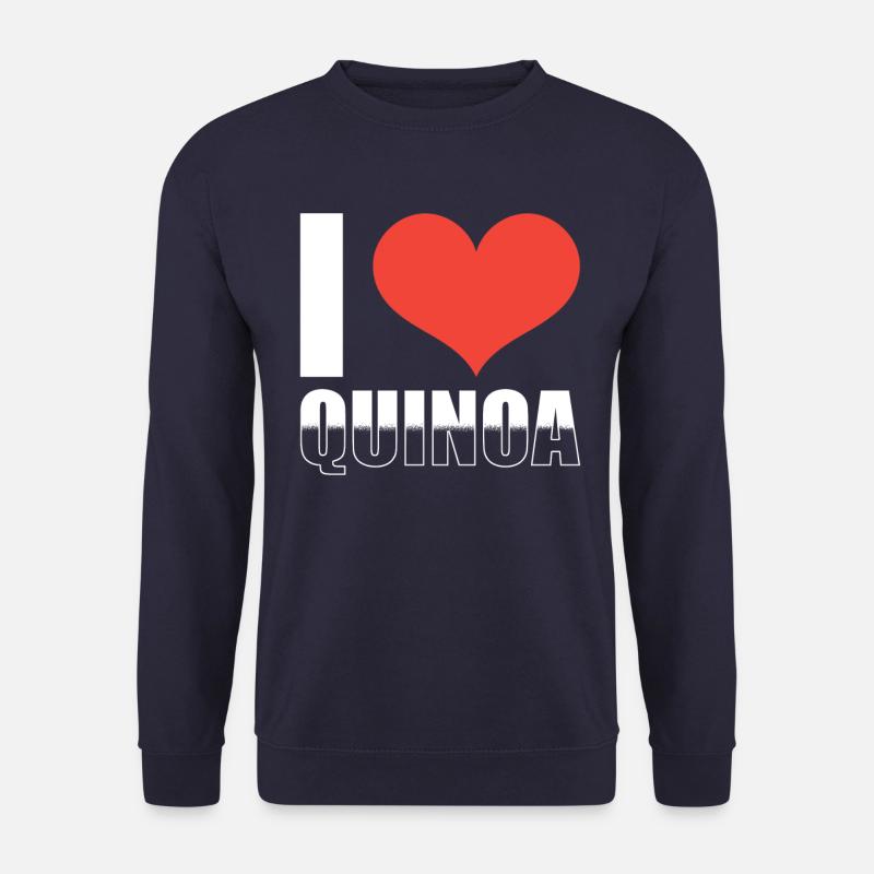 Quinoa Saying - Unisex Sweatshirt - navy