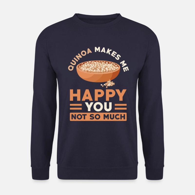 Quinoa Saying - Unisex Sweatshirt - navy