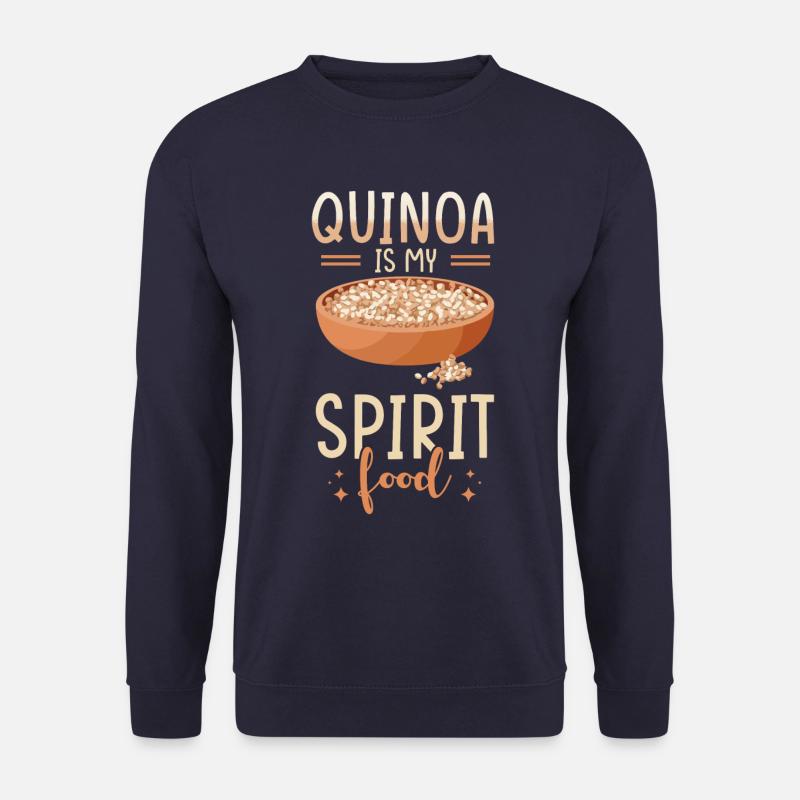 Quinoa Saying - Unisex Sweatshirt - navy