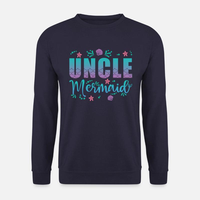 Onkel Meerjungfrau - Unisex Pullover - Navy
