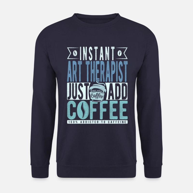 Buchalter Kaffee Spruch - Unisex Pullover - Navy