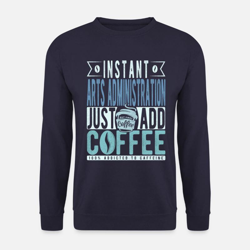 Buchalter coffee saying - Unisex Sweatshirt - navy
