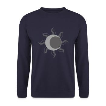 Sonne Gothic - Unisex Pullover - Navy - Vorne - Alina (178cm) & Michal (187cm)