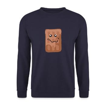 Kawaii Candy - Unisex Sweatshirt - navy - Front - Alina (178cm) & Michal (187cm)