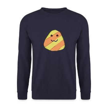 Kawaii Candy - Unisex Sweatshirt - navy - Front - Alina (178cm) & Michal (187cm)