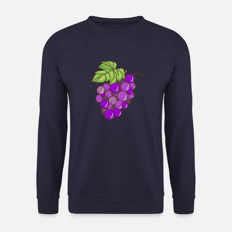 Grapes Grapes - Unisex Sweatshirt - navy