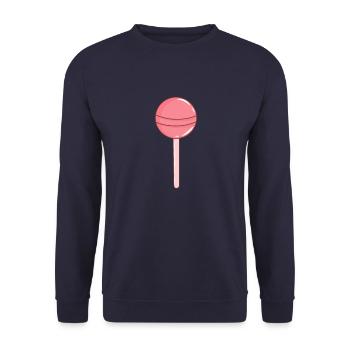 Sucette Lutscher - Sweat-shirt Unisexe - marine - Devant - Alina (178cm) & Michal (187cm)