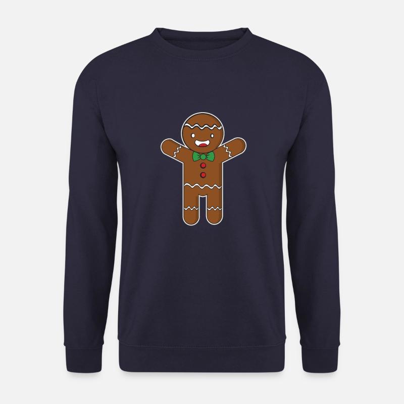 Gingerbread man - Unisex Sweatshirt - navy