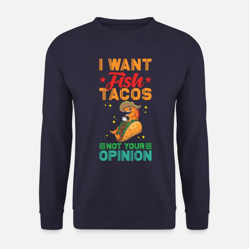 Fisch Tacos - Unisex Pullover - Navy