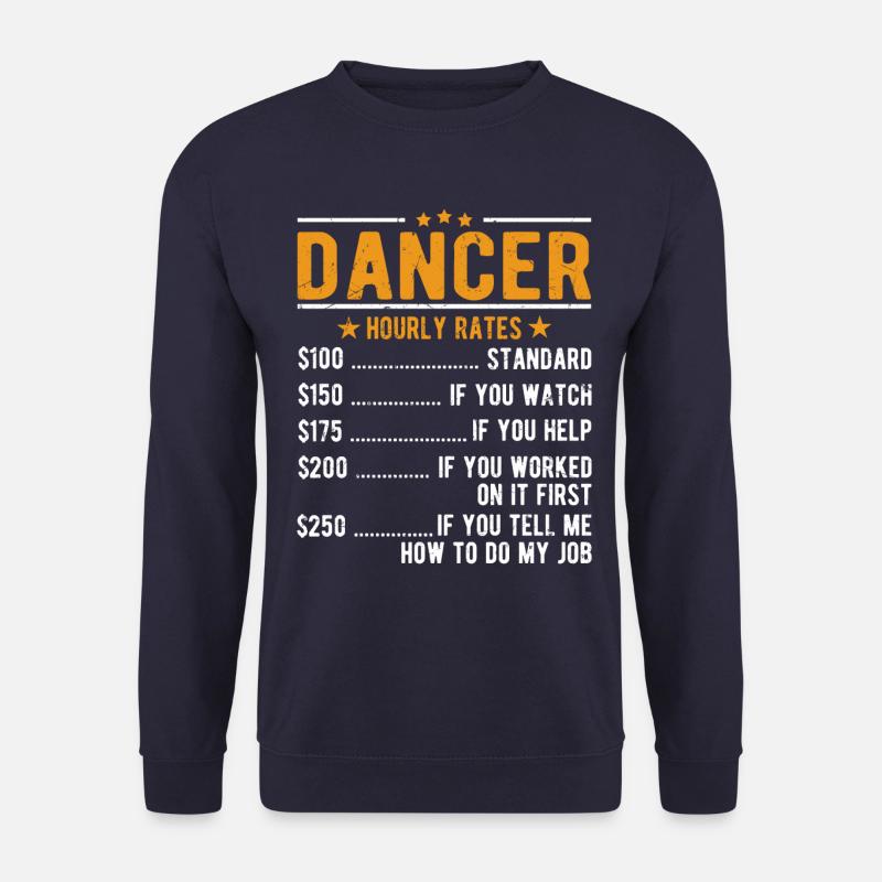 Tänzer Stundenlohn - Unisex Pullover - Navy