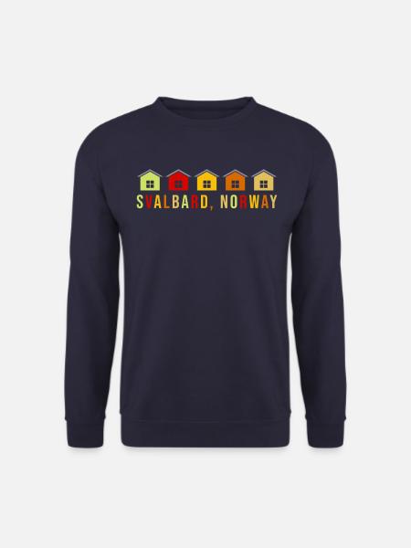 Spitzbergen Norwegen Souvenir - Unisex Pullover - Navy