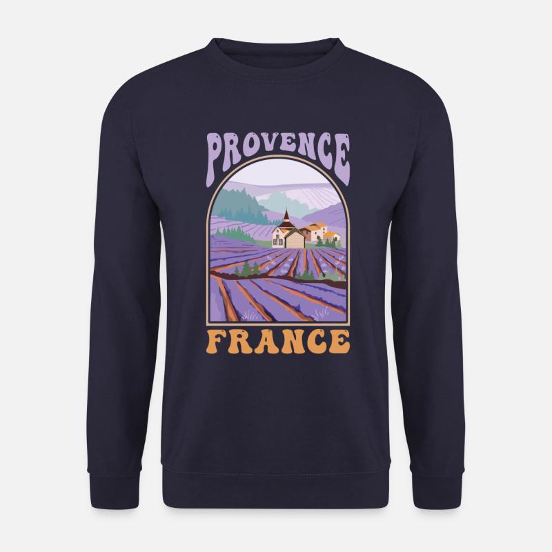Provence Frankreich Souvenir - Unisex Pullover - Navy