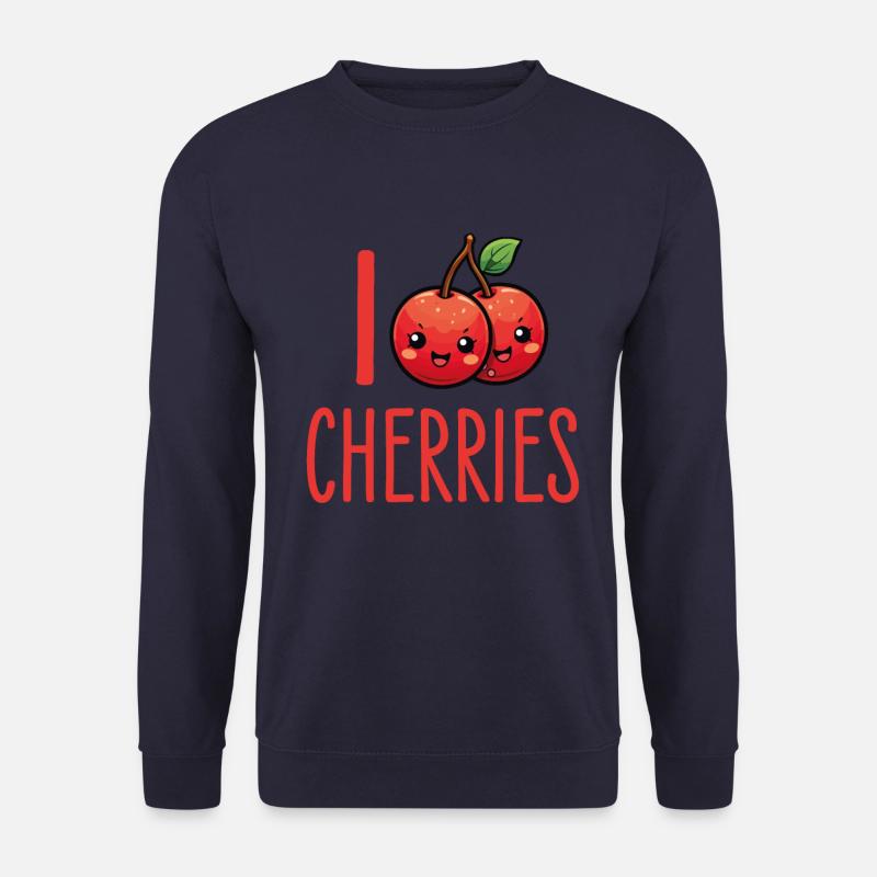 Kirschen Kawaii - Unisex Pullover - Navy