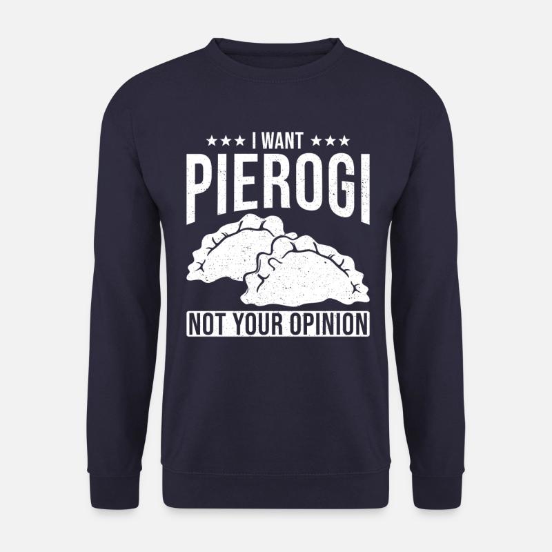 Pierogi dumplings - Unisex Sweatshirt - navy