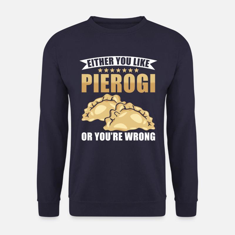 Pierogi dumplings - Unisex Sweatshirt - navy