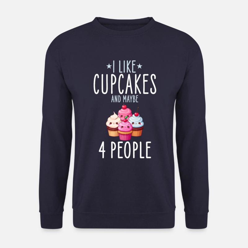 Cupcakes Kawaii - Unisex Pullover - Navy