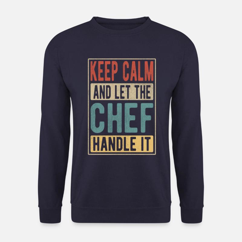Chef Retro Gift - Unisex Sweatshirt - navy