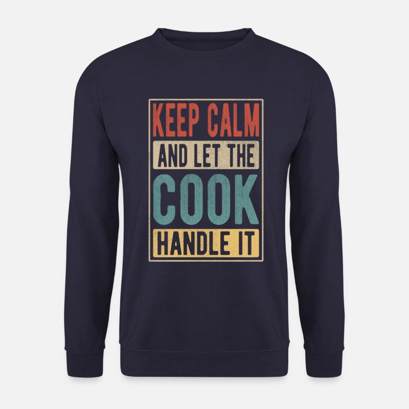 Kochen Retro Geschenk - Unisex Pullover - Navy
