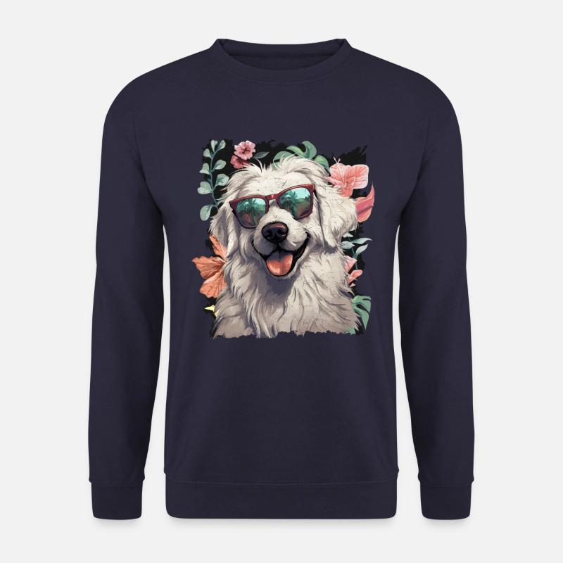 Maremma Abruzzo Shepherd Dog - Unisex Sweatshirt - navy