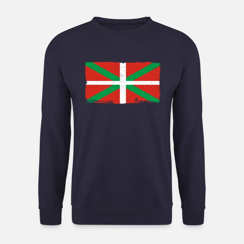 Baskenland Baskische Flagge - Unisex Pullover - Navy