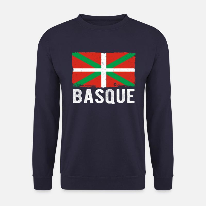 Basque Country Basque Flag - Unisex Sweatshirt - navy
