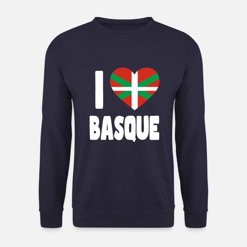 Basque Country Basque Flag - Unisex Sweatshirt - navy