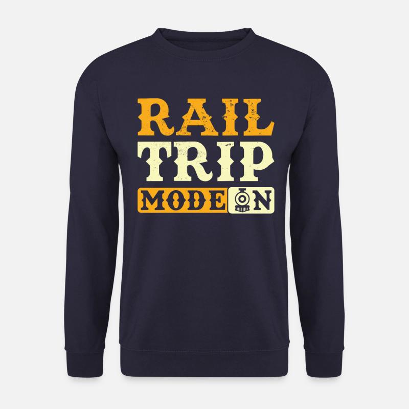 Zugreise Reise - Unisex Pullover - Navy