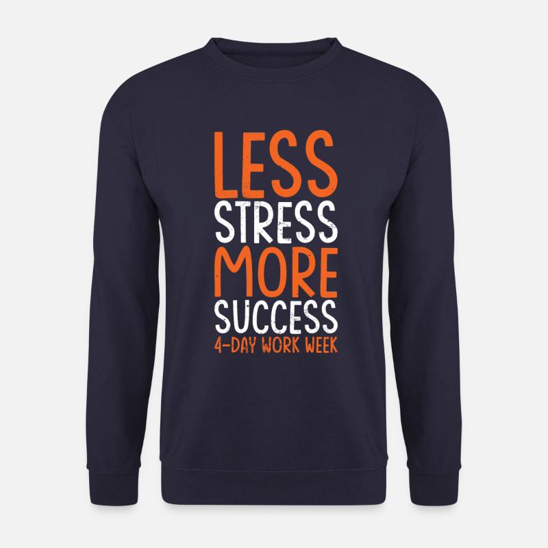 4 days a week - Unisex Sweatshirt - navy
