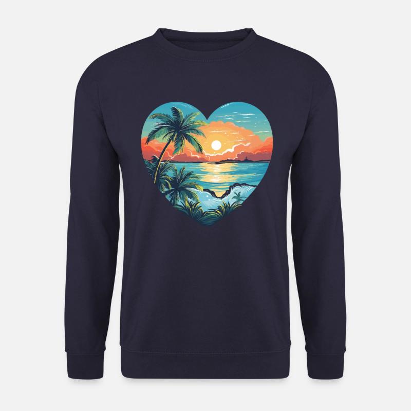 Strand Liebe - Unisex Pullover - Navy