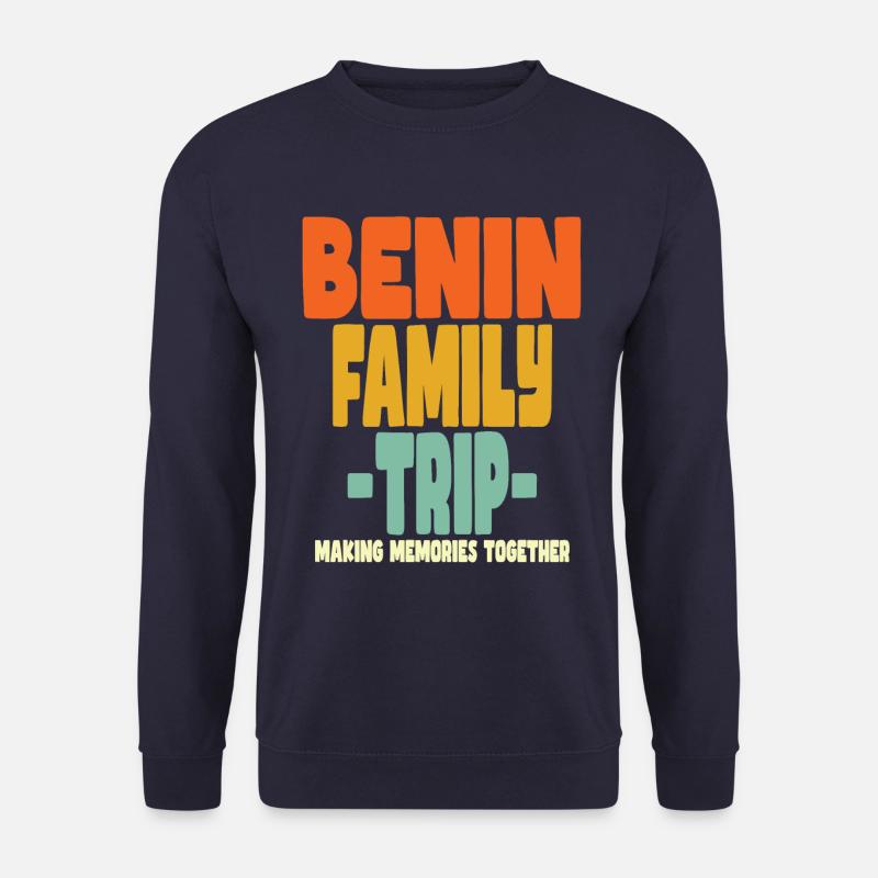 Benin Family Trip Urlaub - Unisex Pullover - Navy