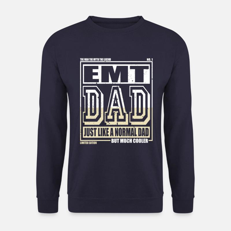 Emt Papa Gift - Unisex Sweatshirt - navy