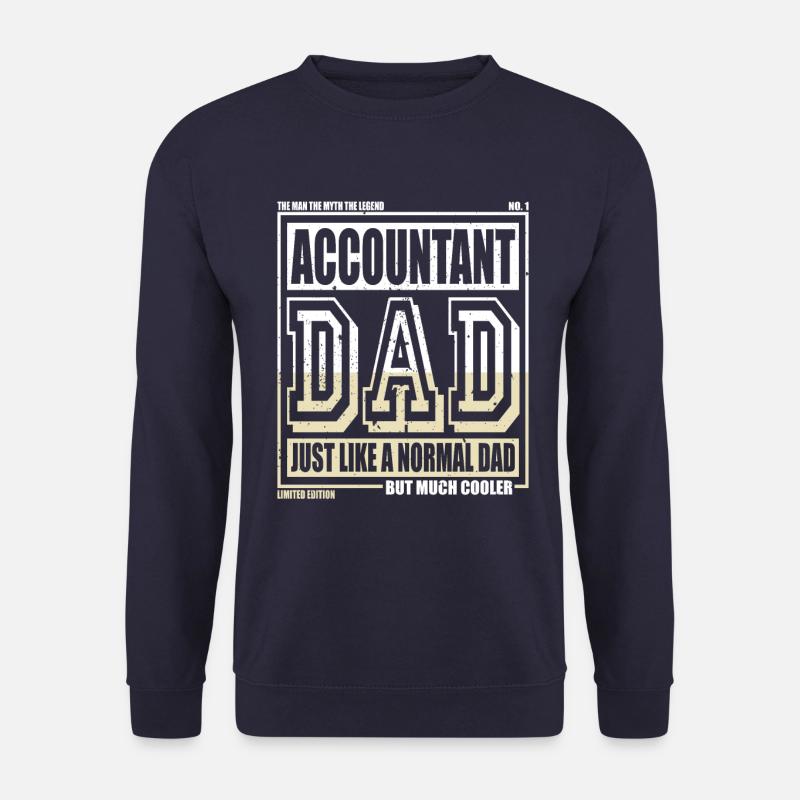 Buchhalter Papa Geschenk - Unisex Pullover - Navy