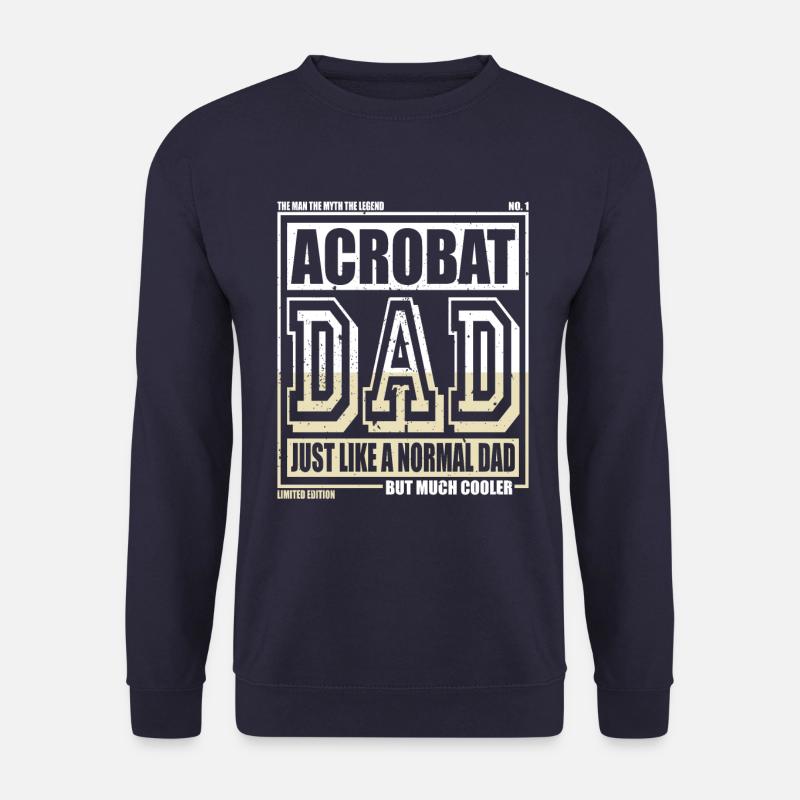 Acrobat Daddy Gift - Unisex Sweatshirt - navy