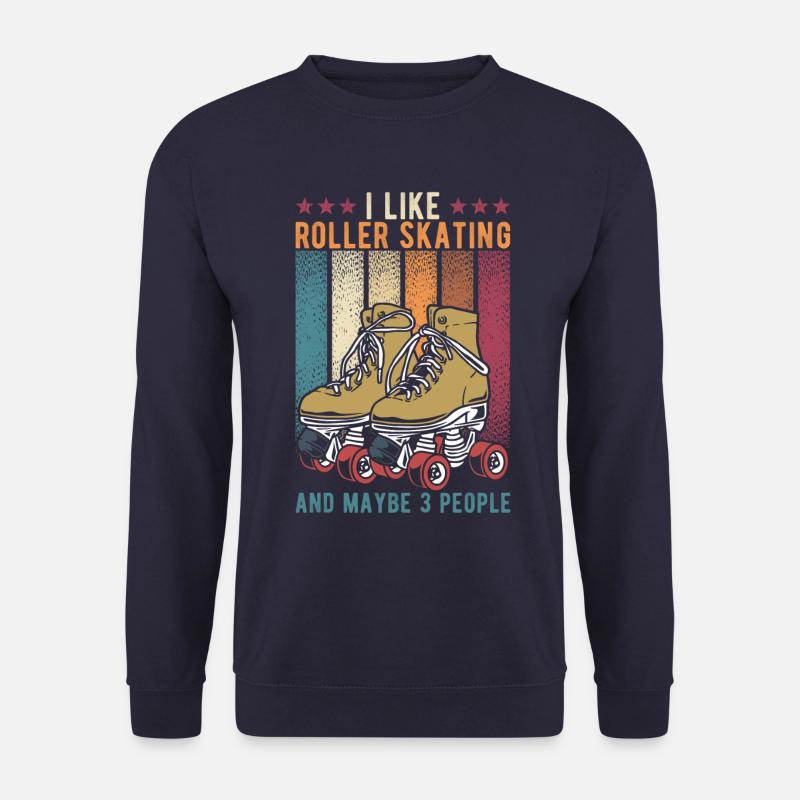 Roller Skating Retro - Unisex Sweatshirt - navy
