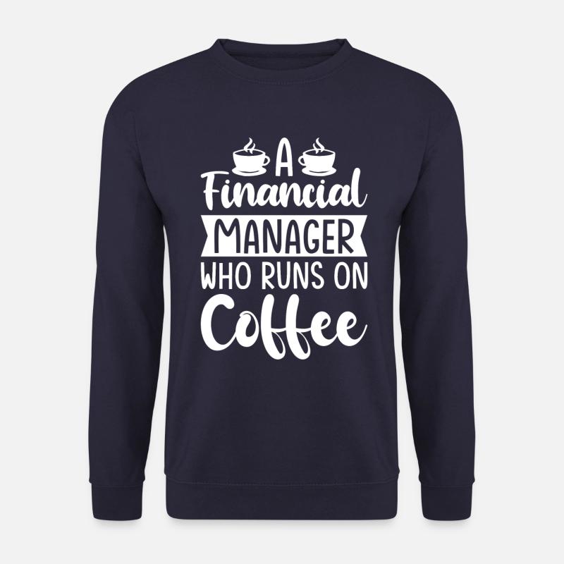 Gift for Finance Managers - Unisex Sweatshirt - navy