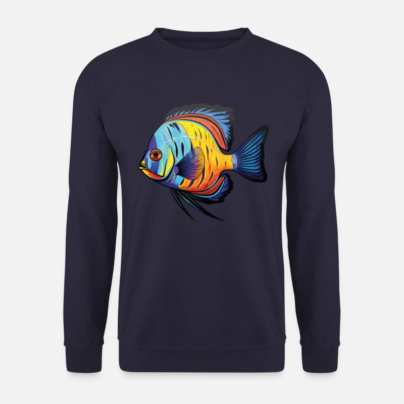 ANGLELFISH - Unisex Sweatshirt - navy