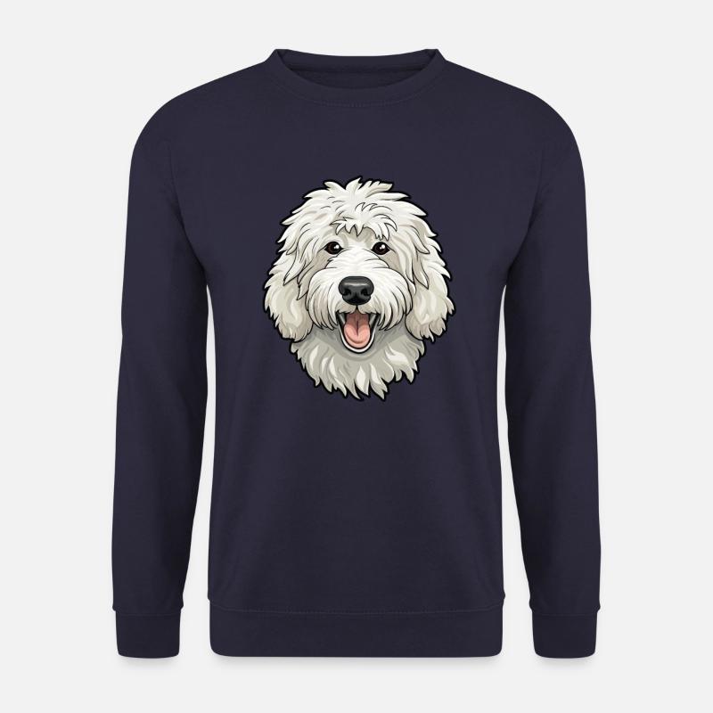 Maremmano Abruzzese Hunderasse - Unisex Pullover - Navy