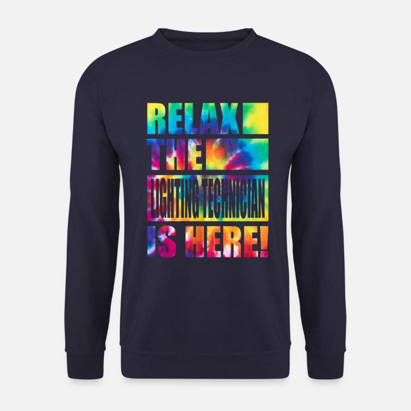 Lighting Technician Funny Saying - Unisex Sweatshirt - navy