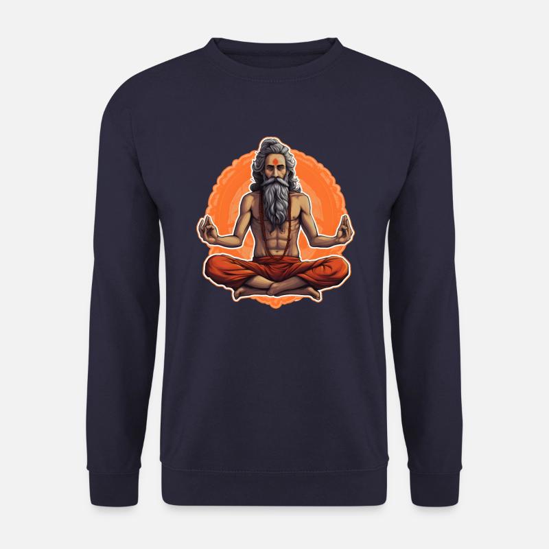 Spiritualität Yoga Guru - Unisex Pullover - Navy