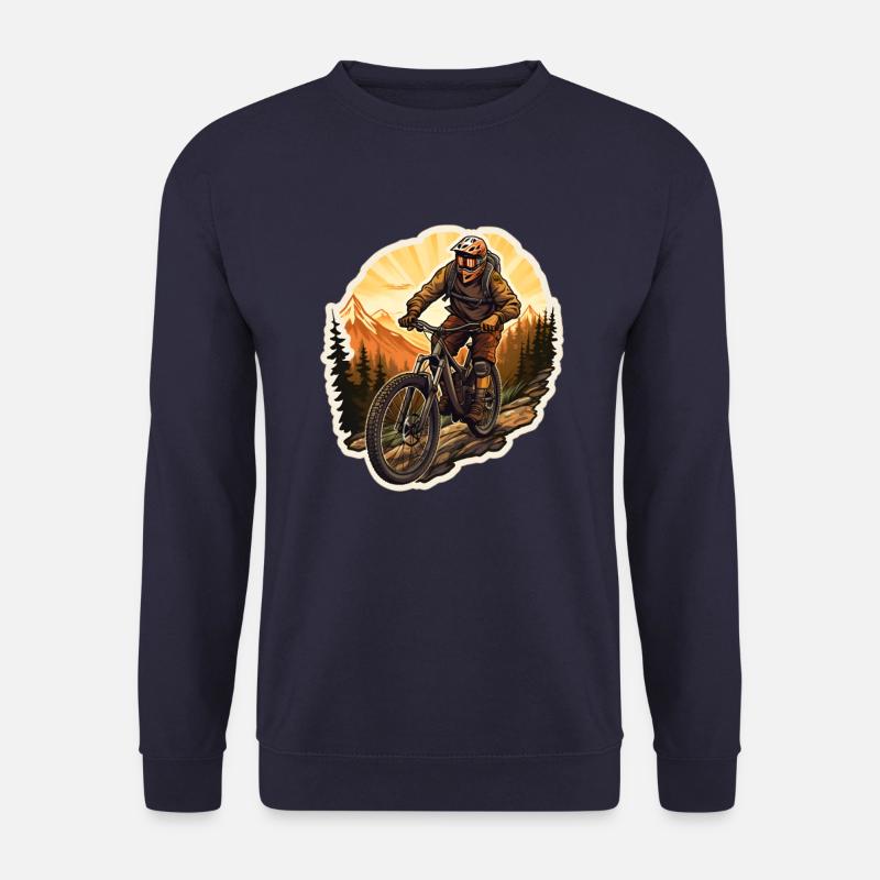 Mountainbike - Unisex Pullover - Navy