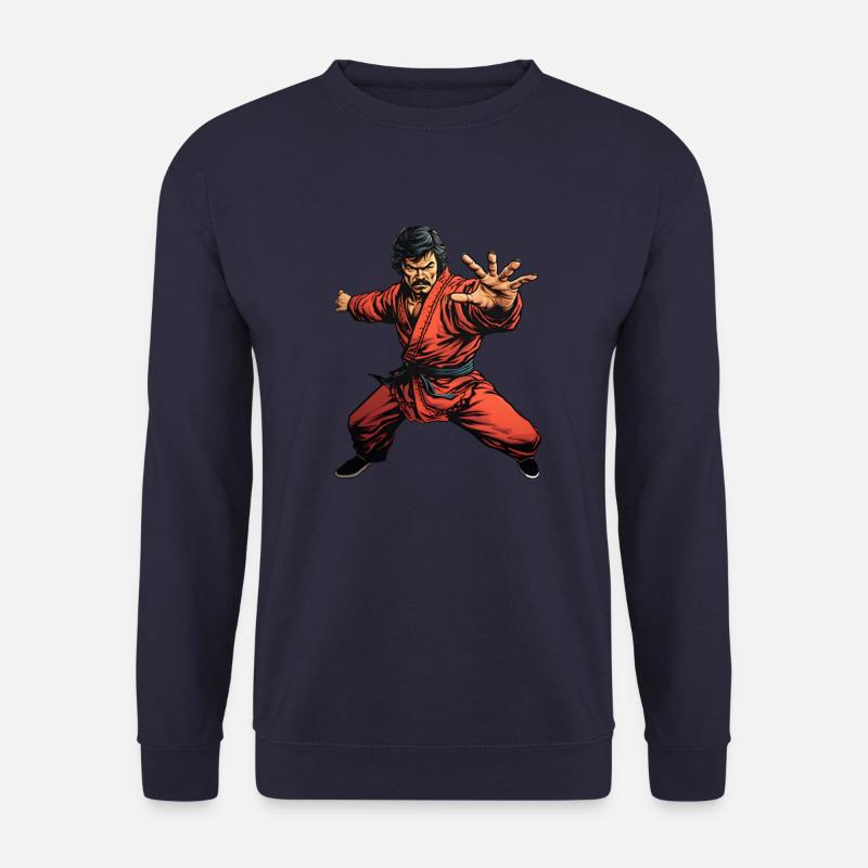Kung Fu Fighter - Unisex Sweatshirt - navy