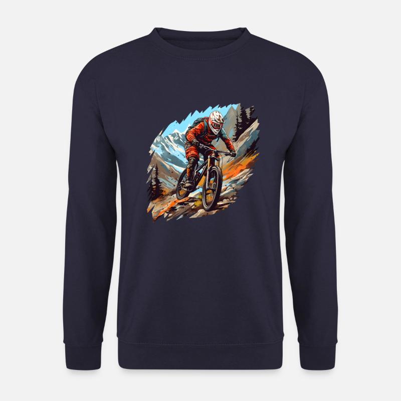Mountainbike - Unisex Pullover - Navy